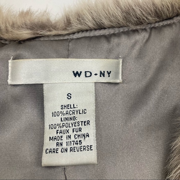 WD.NY Small faux fur vest - Picture 6 of 6